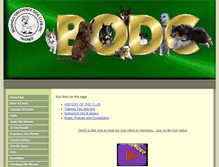 Tablet Screenshot of bendigoobedienceclub.com